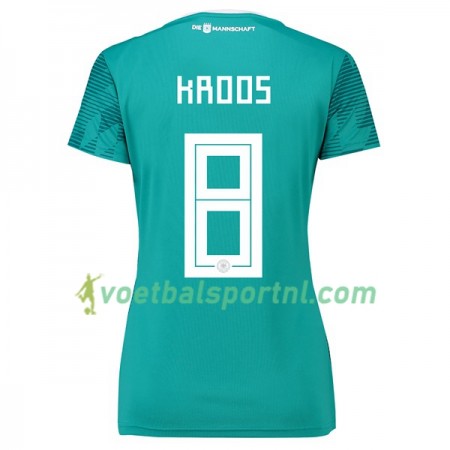 Duitsland Kroos 8 Dames Uit Shirt WK voetbal 2018
